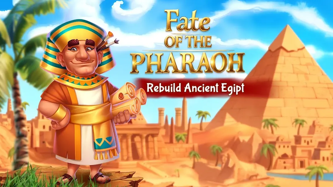 Fate of the Pharaoh: captura de ecrã horizontal da ficha da Google Play